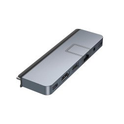 HD 7-in-2 USB-C Hub for MBPro M1/M2 space grey