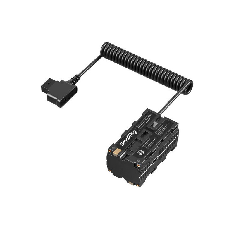 4884 D-Tap to Dual-Sided NP-F Dummy Battery Power Cable