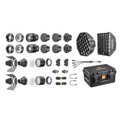   KNOWLED MS60BI 2K Bi-Color LED 2 Light Kit