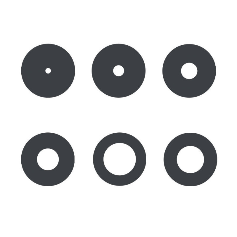 GP-GS5 GOBO Set for MG1200Bi GP-GS5 GOBO Set for MG1200Bi