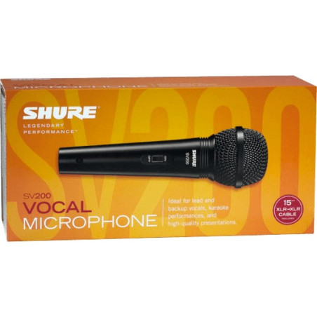 SV200A - Voix - Cardioide dynamique  Voix - Cardioide SHURE