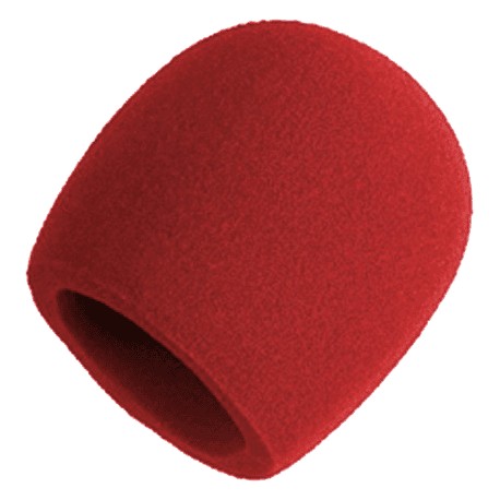 A58WS-RED - Bonnettes - Rouge Pour Micros Type SM 58 Shure