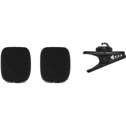 Bonnettes - 2 Pcs + attache SM35  Bonnettes - 2 Pcs + Shure