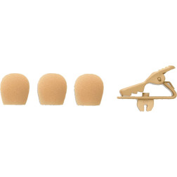 Bonnettes - Chair pour MX153 + pince micro Bonnettes - C SHURE