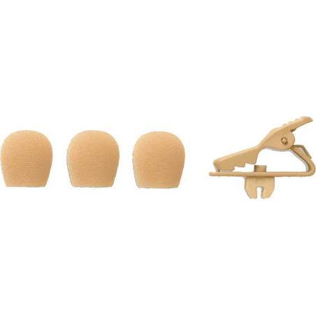 Bonnettes Chair pour MX153 et pince micro Shure