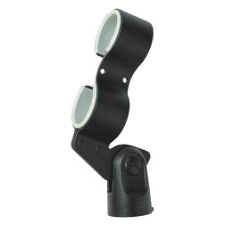 Pinces - Support 2 micros superposÃ©s SHURE
