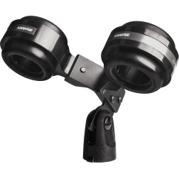VIP55SM - Pinces - Support jumelÃ© VIP SM57 Shure