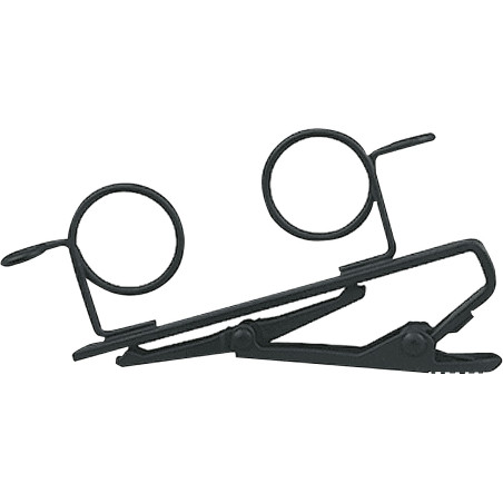 RK183T2 - Pince Micro Cravate - Double Pour MX Et WL100 SHURE