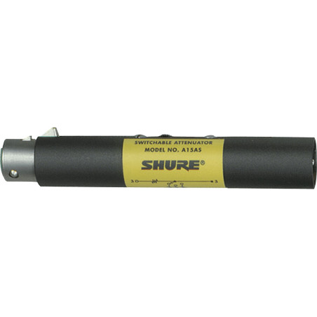 Adaptateurs - Attenuateur micro  Adaptateurs - Attenua SHURE