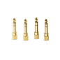 4 Adaptateurs 3,5 mm vers 6,35 mm 4 Adaptateurs 3,5 mm vers 6,35 mm