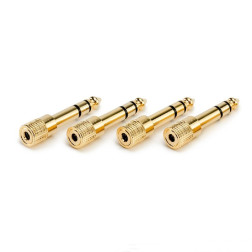 4 Adaptateurs 3,5 mm vers 6,35 mm HJA-4 Pack de 4 adapta