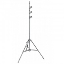 Baby Stand 45 Sil 450cm/178in Steel Triple Riser
