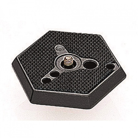Plateau rapide 1/4'' Plateau rapide hexagonal 1/4''Plate Manfrotto