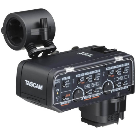 Bloc micro XLR pour EOS R5C Adaptateur microphone XLR po Tascam