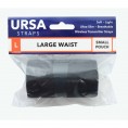 Ceinture URSA Large - petite poche - Noire URSA Straps