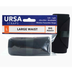Ceinture URSA Large - grande poche - Noire URSA Straps