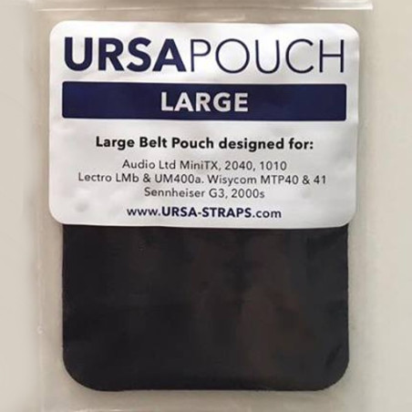 Pochette taille L noire Pochette URSA taille L - NoireLi URSA Straps