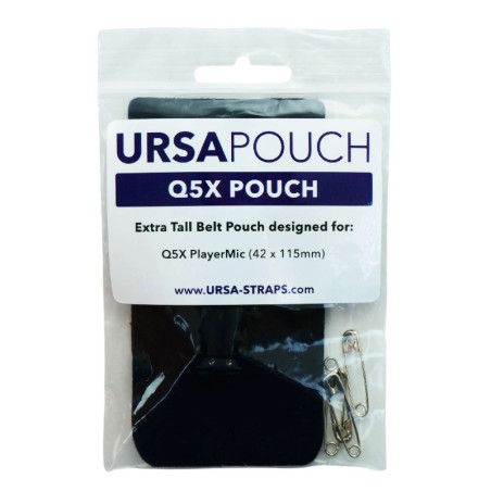 Pochette taille XL noire Pochette URSA taille XL - Noire URSA Straps