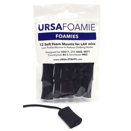 Pochette de Foamies - Noir (x12) URSA Straps