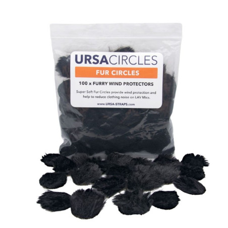 Kit de fur circles (x100) Noir URSA Straps