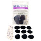 Kit de plush cercles Noirs (x9) Kit de plush cercles Noirs (x9)