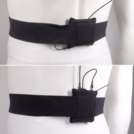 Ceinture étui taille unique noir URSA Straps