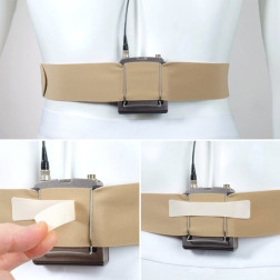 Ceinture étui taille unique noir URSA Straps