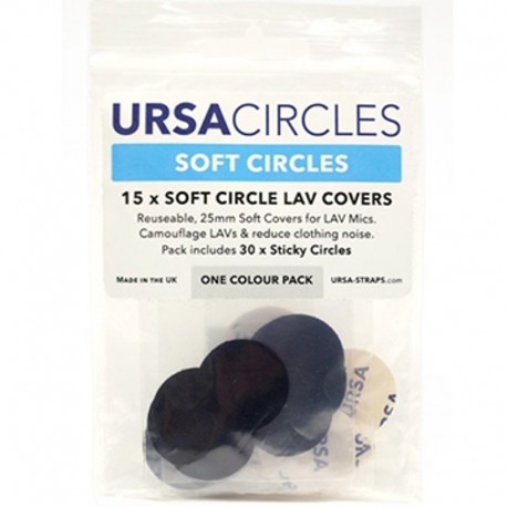 Kit de soft cercles noirs (x15) & stickies (x30) URSA Straps