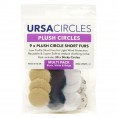Kit de plush cercles 3 couleurs B/N/C (x9) & 30 stickies URSA Straps