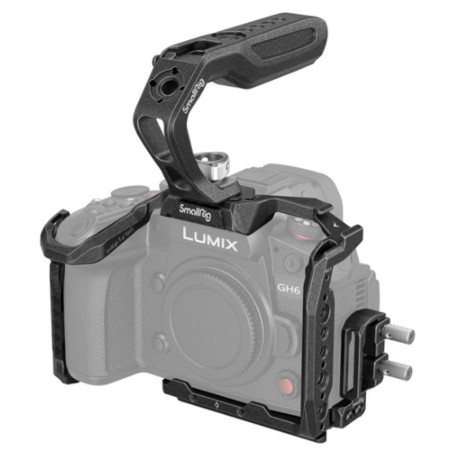Cage Black Mamba Lumix GH6 Découvrez le kit de cage Smal SmallRig