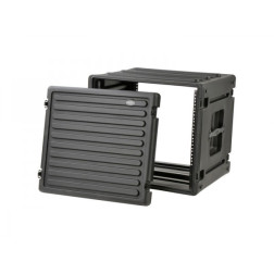 Rack 10U Serie Roto Rack de transport sans roue 19 pouce