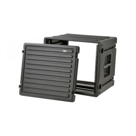 Rack 10U Serie Roto Rack de transport sans roue 19 pouce