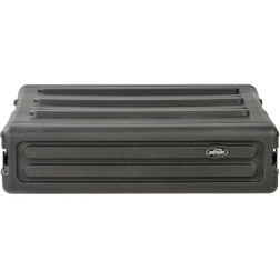 Roto rack 19" 2U Valise de transport idéale pour les mus SKB