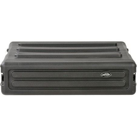 Roto rack 19" 2U Valise de transport idéale pour les mus SKB