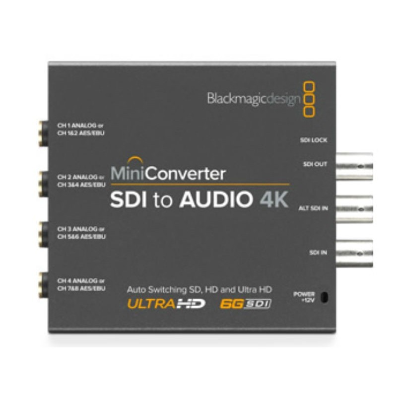 Mini Converter SDI vers Audio 4KmanufacturerPBS-VIDEO