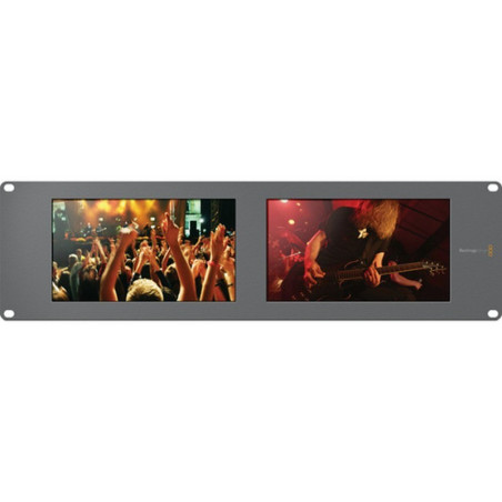 SmartView Duo 2 Rack de visionnage SDI pour deux ecrans Blackmagic Design