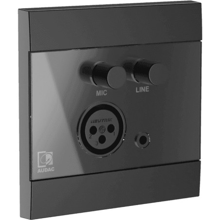 WP210-B - ARES - Panneau mural universel - mic/line - no AUDAC
