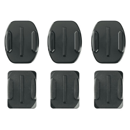 Fixations adhésives incurvées et plates pour Gopro Fixat GoPro