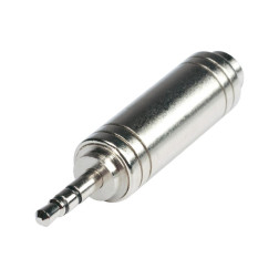 Mini jack mâle 3.5mm vers Jack femelle stéréo 6.35mm Hicon