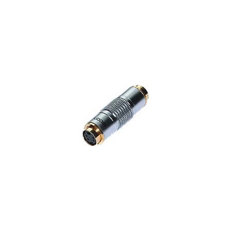 Raccords droits Mini Din YC Svideo femelle / femelle Hic Hicon