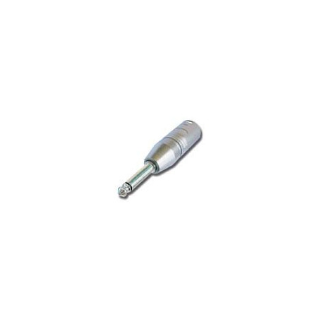XLR mâle 3 broches - jack mono 1/4" Neutrtik - Adaptateu Neutrik