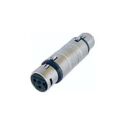 XLR femelle vers XLR femelle  Neutrik - XLR femelle ve Neutrik