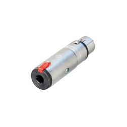 XLR femelle 3 broches - jack stéréo 1/4" verrouillable N Neutrik