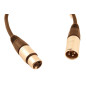 Cable XLR mâle vers XLR femelle de 0.40 mètres Cable XLR mâle vers XLR femelle de 0.40 mètres