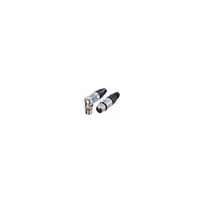 Cordon XLR Coude orientable mâle vers femelle Cordon XLR Coude orientable mâle vers femelle