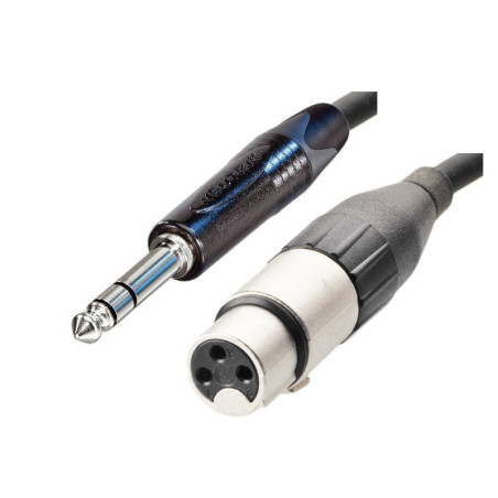 XLR3 Fem Jack Stereo XLR3 Femelle 0.6m PBS