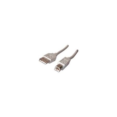 Cordon USB 2.0 Type AB - M/M - 1.8 m PBS