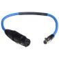 Cable XLR-2F vers TA3-F 60cm