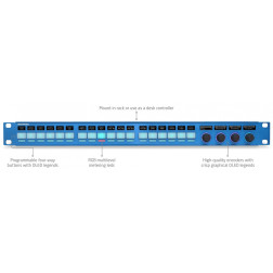 Panneau Rackable 18 Pous. 4 Enc.  Panneau Rackable 18