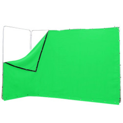 Fond vert pliant chromakey 4x2.4m Fond pliable vert chro E-Image